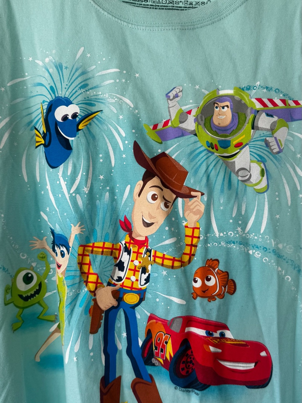 Disney Aqua Short Sleeve Character Tee - Toy Story & Friends - Picture 2 of 7